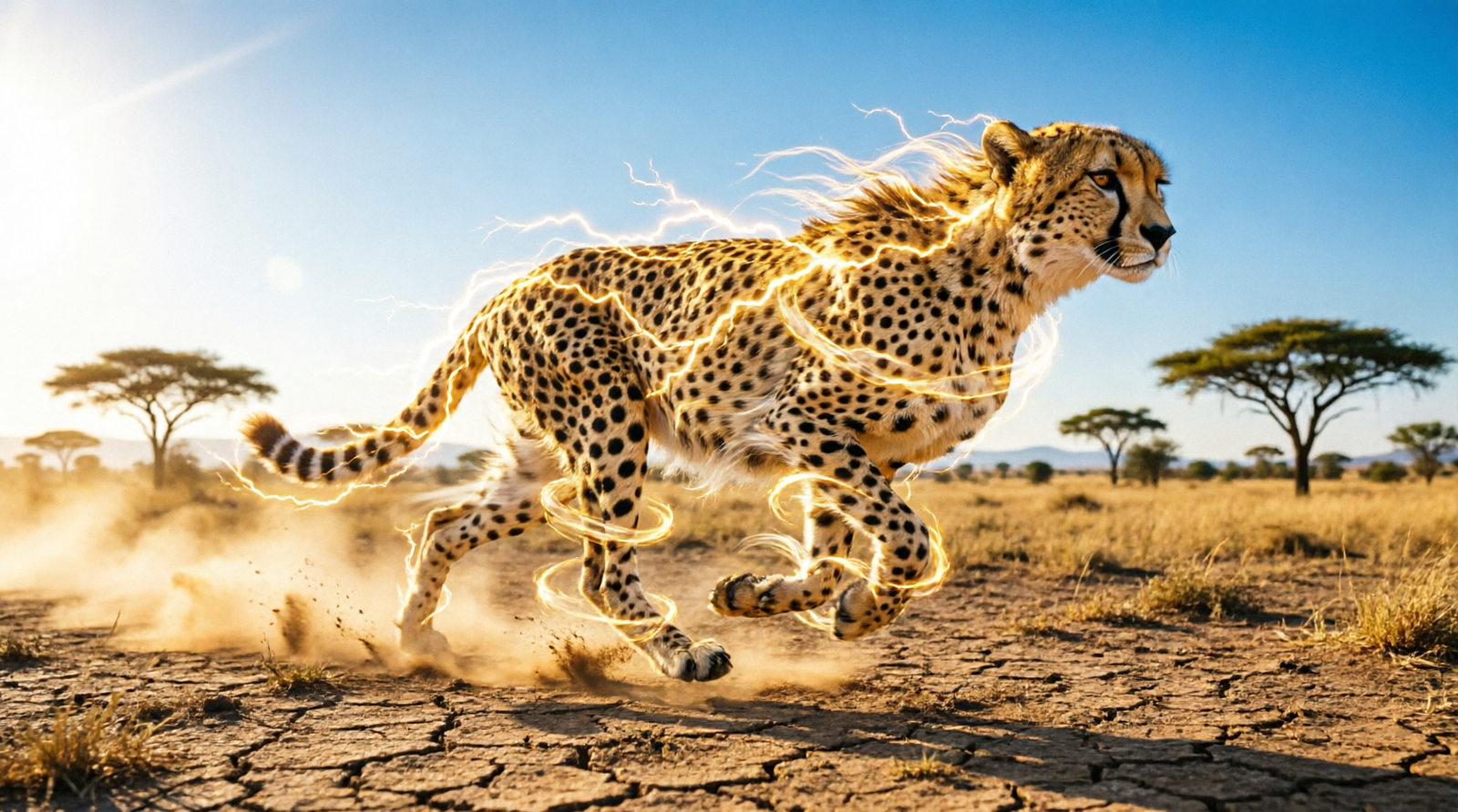 metaphor for cheetah